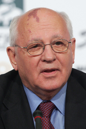 Mikhail Gorbachev featured in the film Free To Rock