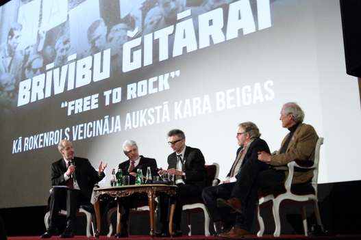 Free to Rock in Riga, Latvia for its premier